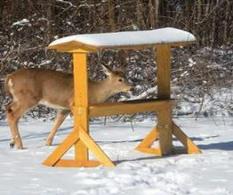 deer trough feeder